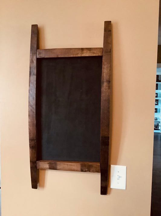 Bourbon Barrel Stave Chalk Board